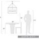 Smyth 6 Light 27 inch Matte Black Chandelier Ceiling Light in Clear Glass